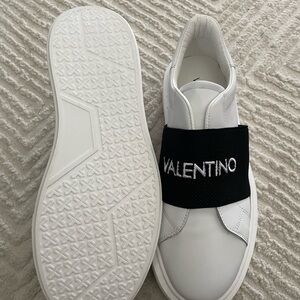 Valentino White and Black Women's Shoes